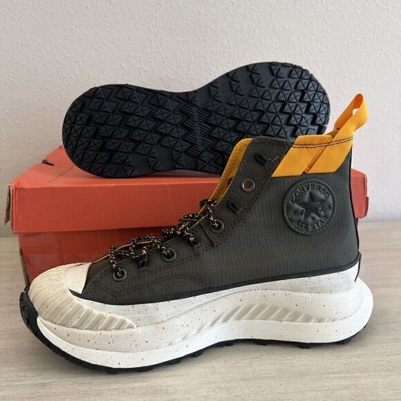 Converse Chuck 70 AT-CX Shoes Platform Canvas Utility Green Womens Sz 10 A05125C - Picture 4 of 12